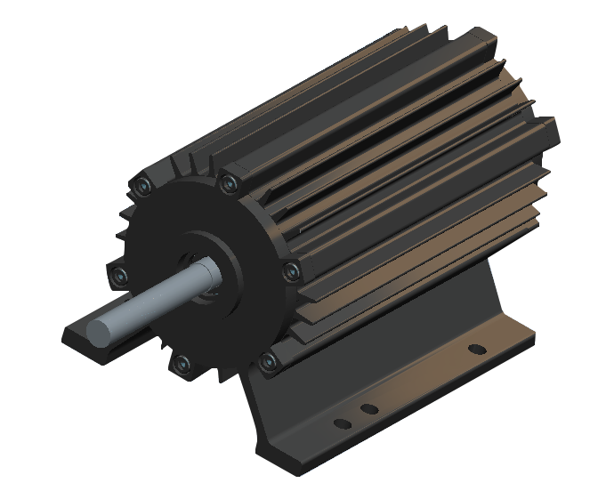 BL130 motor de ventilador resistente industrial de 130 mm de diâmetro motor 230VAC 2kW